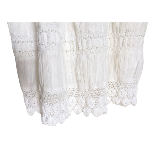 Old Navy White Casual Cotton Spaghetti Strap Dress XS - Picture 9 of 11